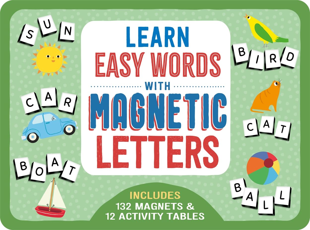 Learn Easy Words with Magnetic Letters (Develop essential spelling skills!)