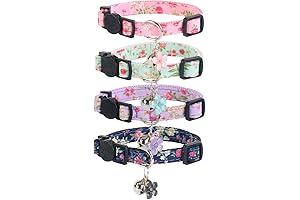 Yizepet Breakaway Cat Collars: Safety and Style for Your Feline Friends