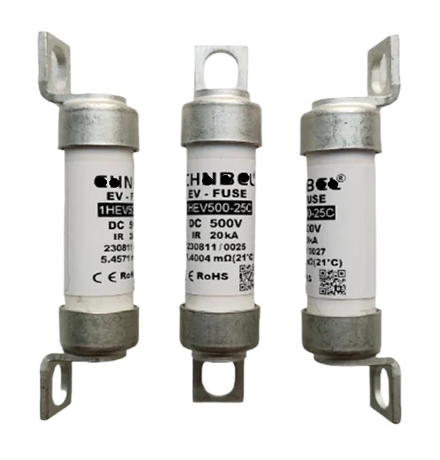1pcs Fuses 1HEV500-25C DC500V 1HEV-25C 500V 1HEV500-20C 1HEV500-30C 1HEV500-40C 1HEV500-45C 1HEV500-50C(1HEV500-20C)