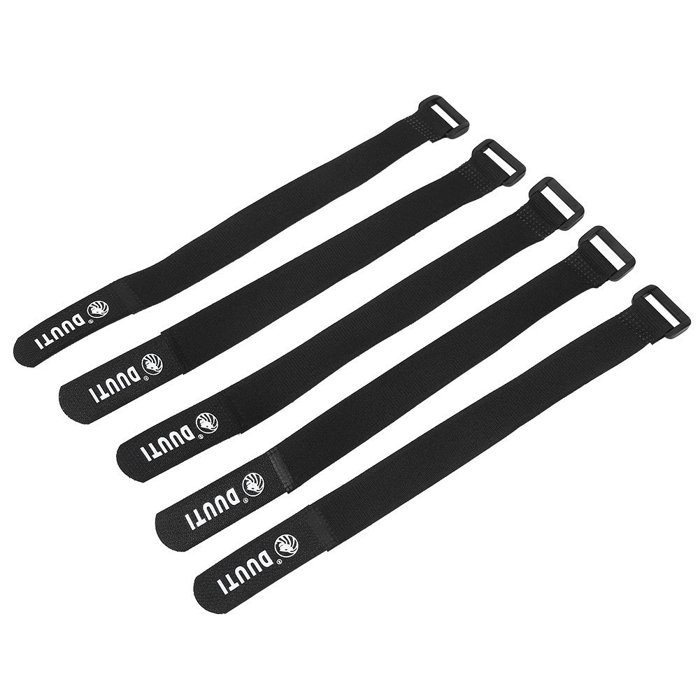 Bnineteenteam Cinghie di Fissaggio,Cinghie con Cinturino a Strappo 5pcs, Cinghie di Fissaggio Bici Regolabili per Biciclette