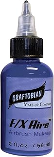 Graftobian F/X Aire Airbrush Make-Up - Navy Blue 2 oz by Graftobian