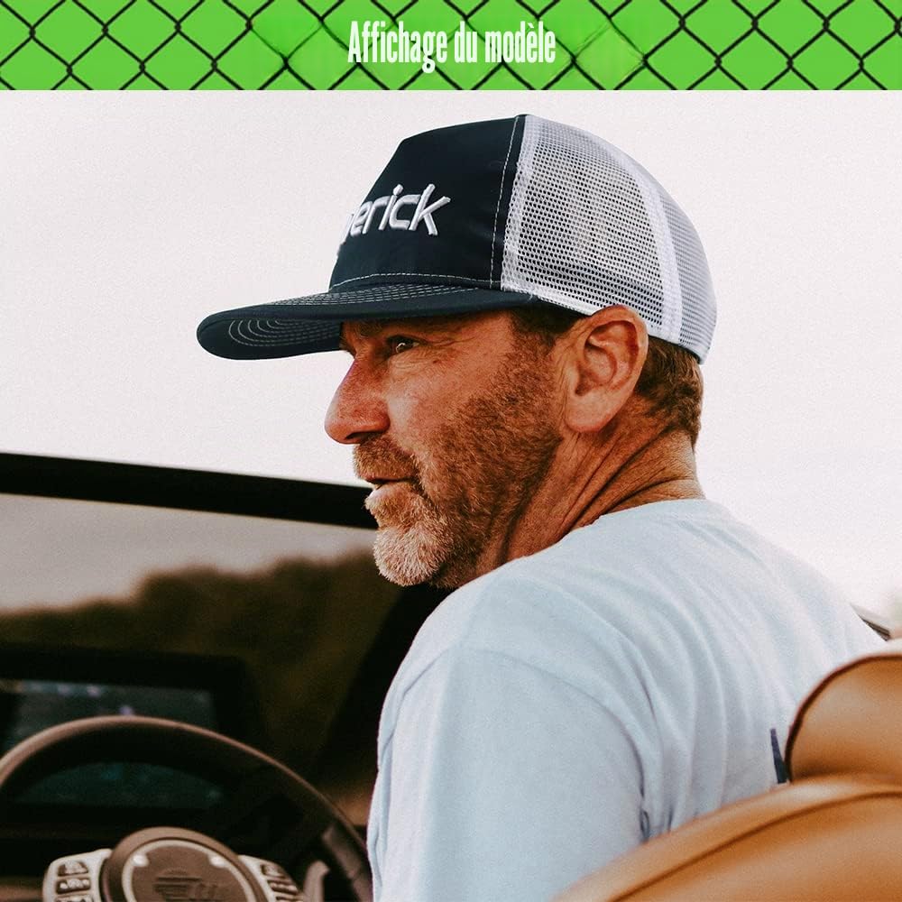 GREEN DEVIL Maverick-Air Series Casquette de sécurité avec Coque Rigide en ABS Anti-Choc légère et Respirante Style Baseball