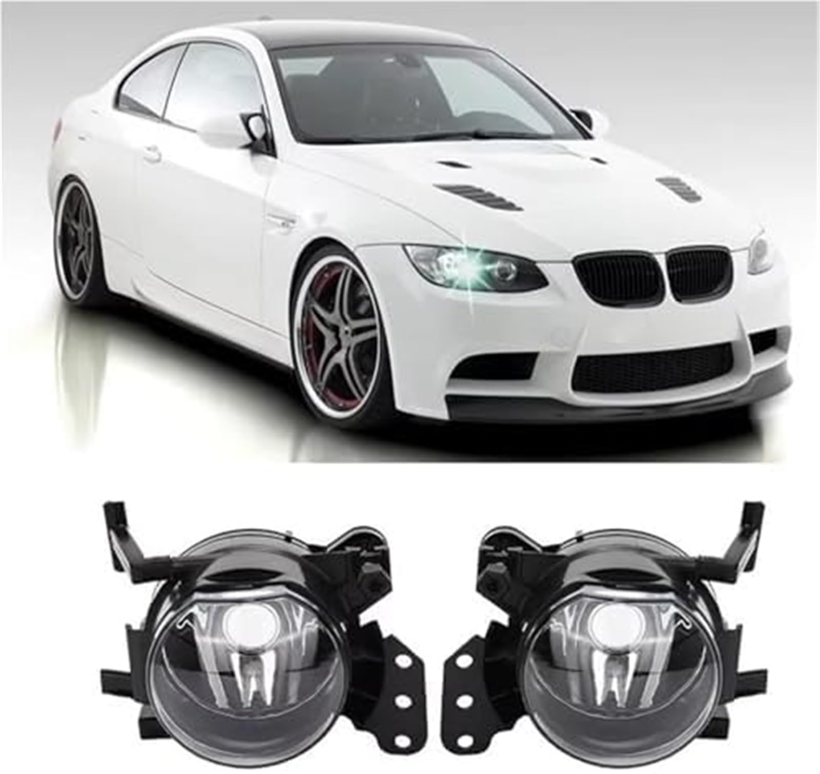Lampa przeciwmgielna tylnego zderzaka Tylne światło przeciwmgielne, dla 328Xi Base Wagon 335Xi Sedan 4-drzwi 2007 2008 przedni zderzak samochodowy bez żarówek 63176910792