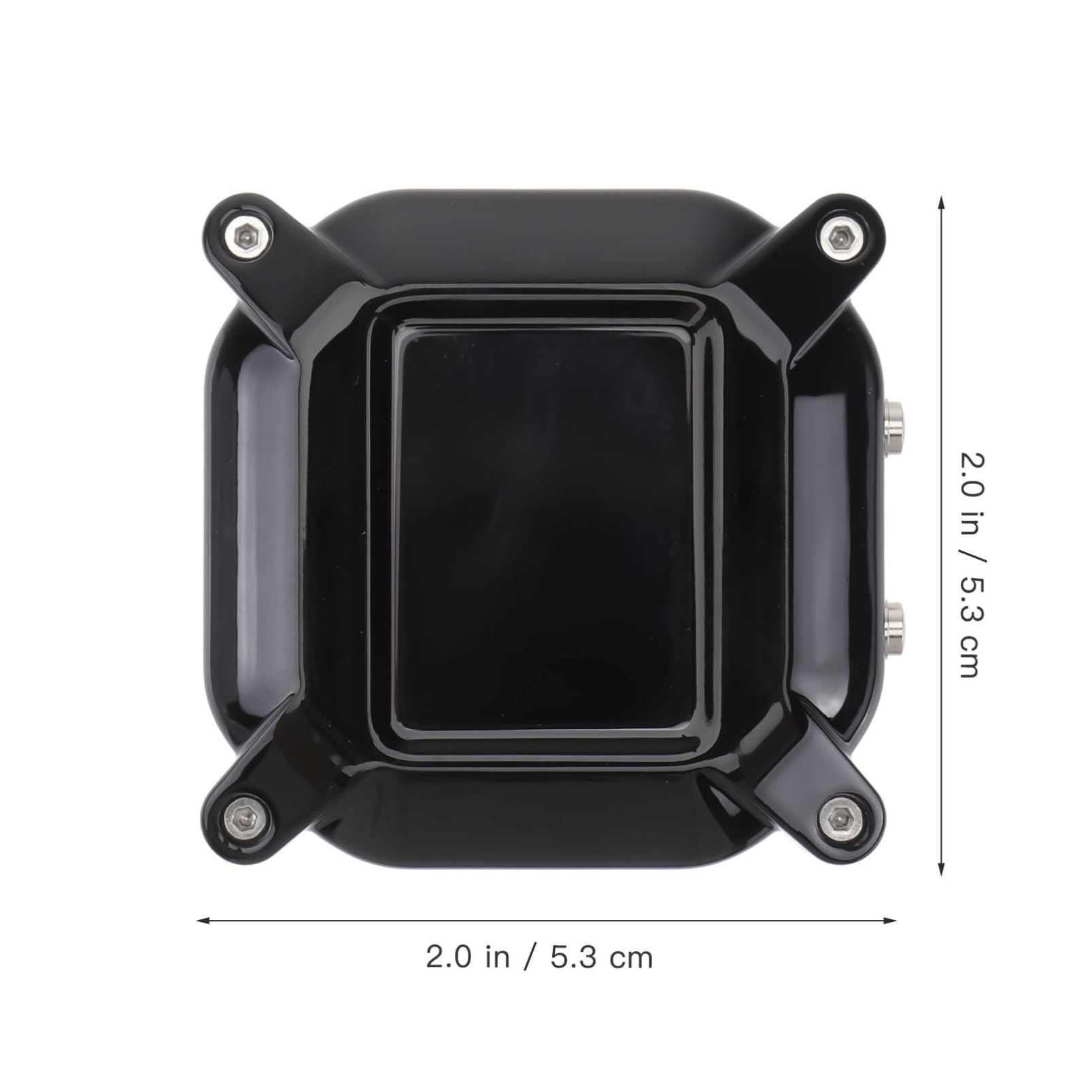 Holibanna Sensor de Presión de Neumáticos Monitoreo en Real de Presión y Temperatura Profesional Material Plástico Negro, Sistema Inalámbrico para Coche