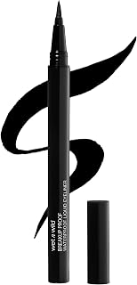 wet n wild MegaLast Breakup Proof Liquid Eyeliner: Waterproof Ultra-Fine Brush Tip, 16Hr Smudge-Proof Wear, Vegan Cruelty-Free Black