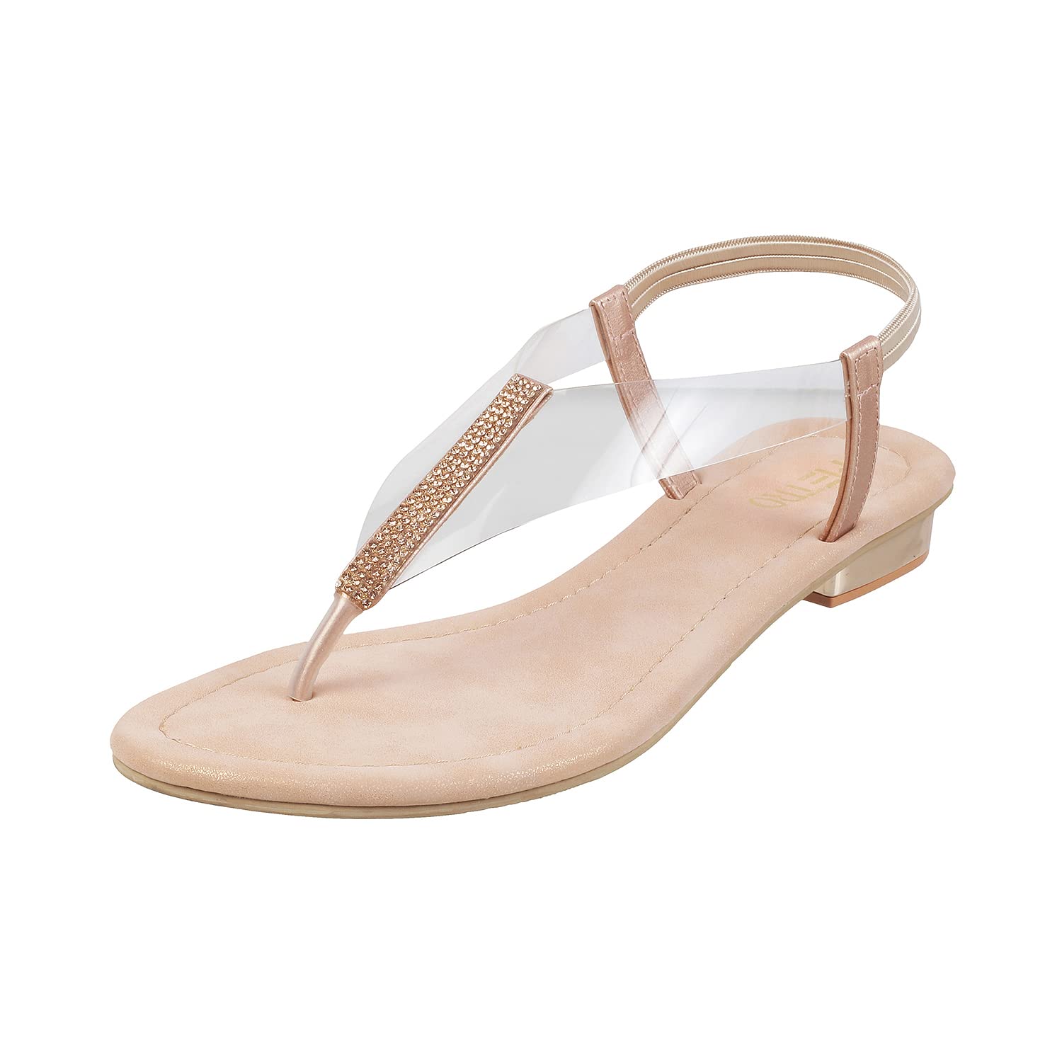 Metro Womens Synthetic Rose Gold Sandals (Size (4 UK (37 EU)) (B0B3DHPY2Y) Amazon Price History, Amazon Price Tracker