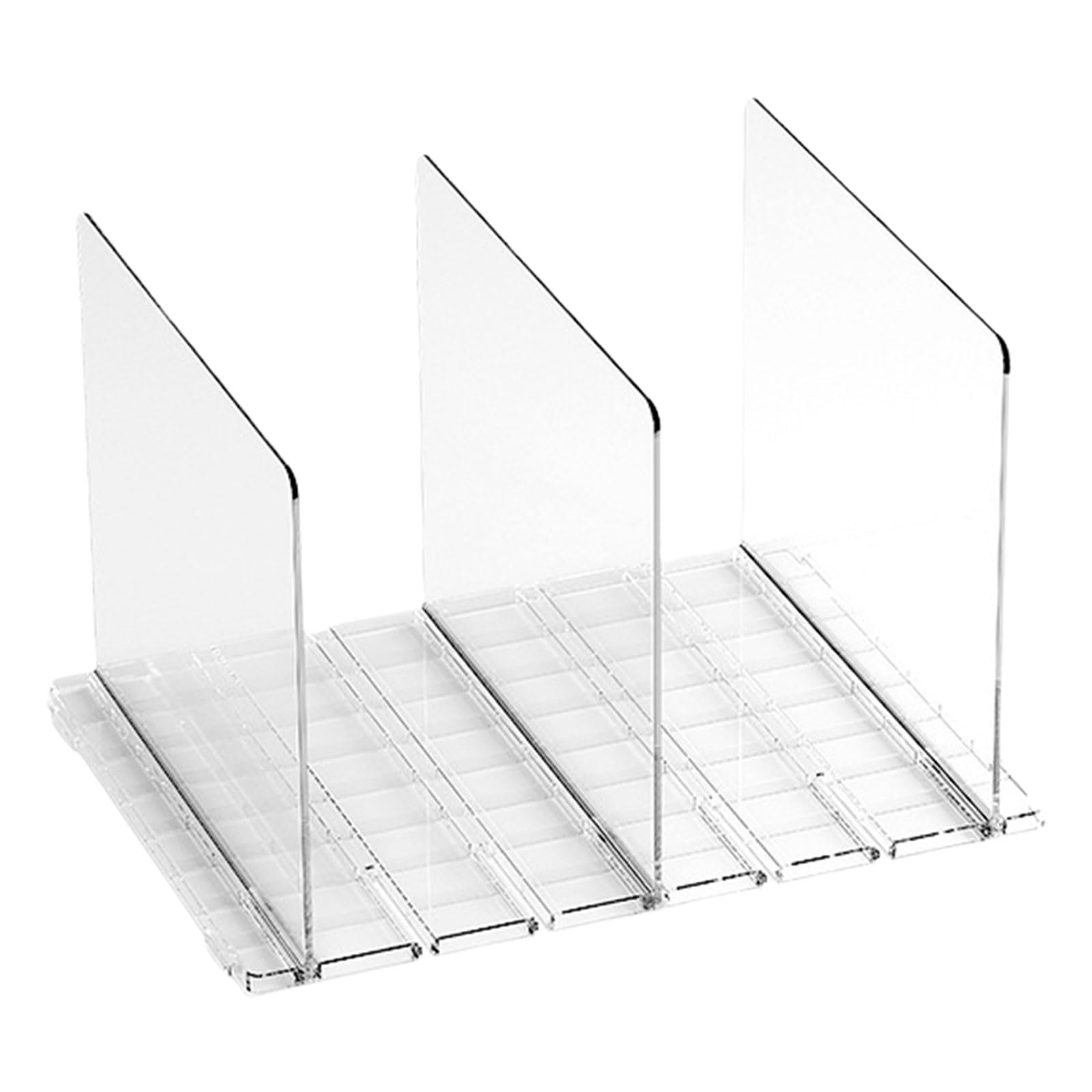 HZBB Multipurpose Sturdy Shelf Organizers Accessory Portable for Bedroom Clutter Control Elegant Designs Divider Easy to Use Shelf Divider