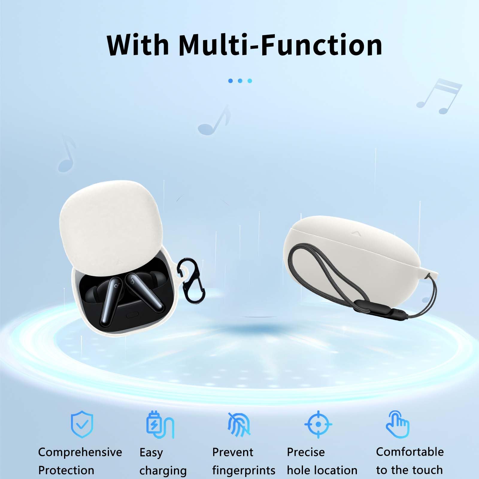 Amazon.com: for Anker Soundcore Liberty 5 Case Cover,NOUKAJU