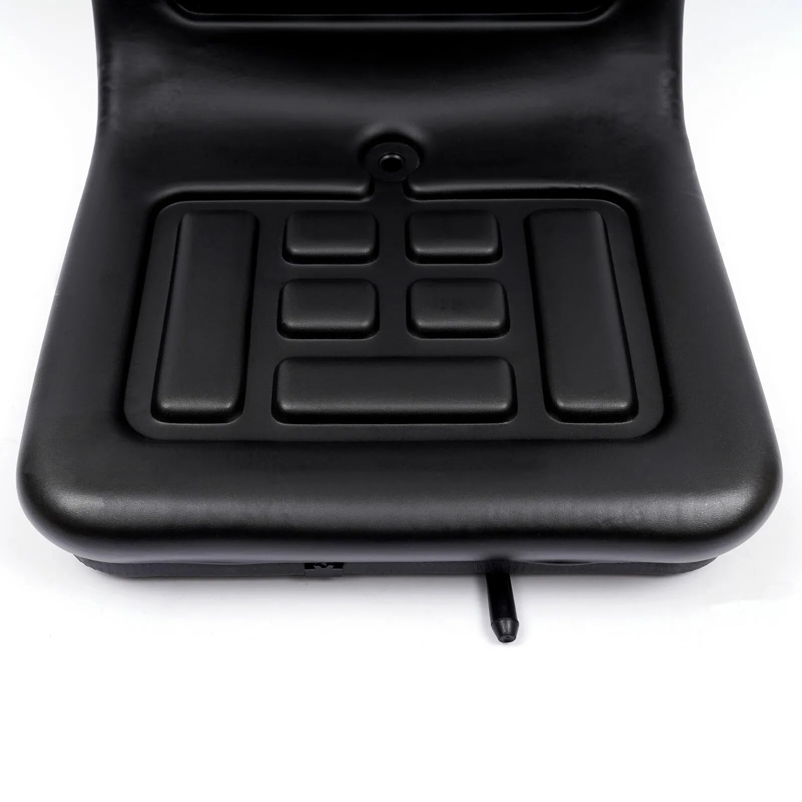 Asiento universal para tractor, asiento amortiguado, inclinable, Mower Dumper Digger, suspensión universal, ajustable, color negro