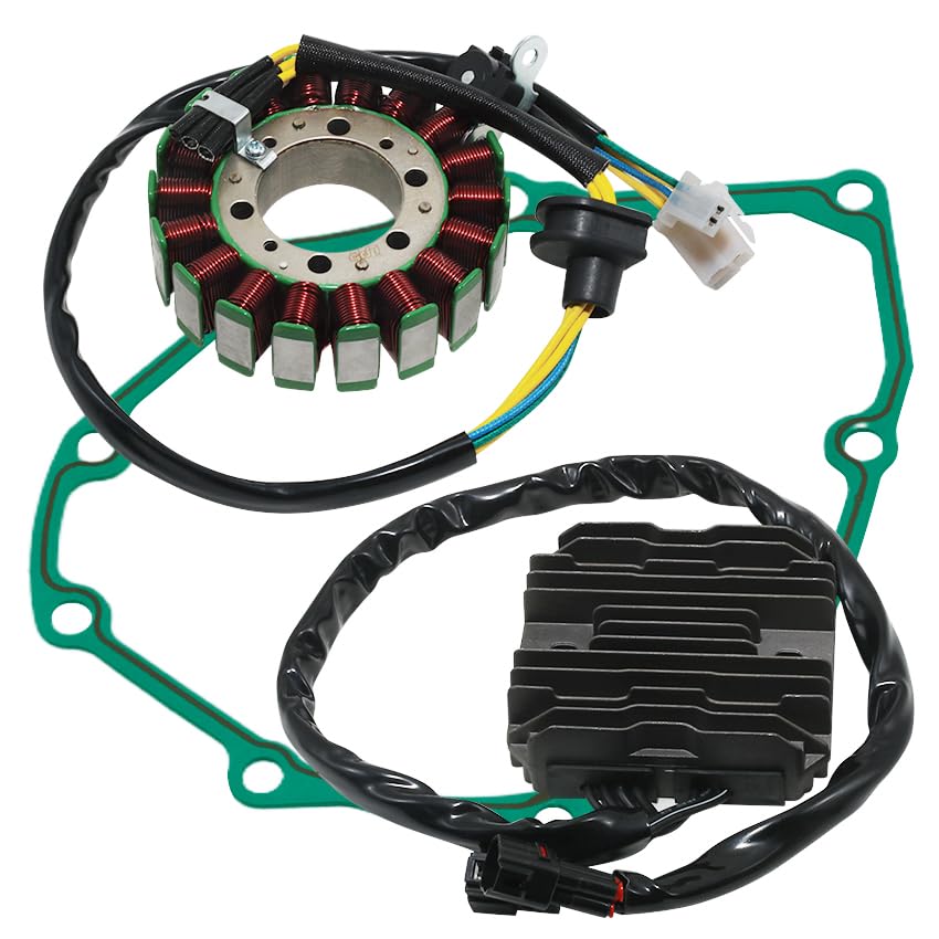 Stator Coil Rectifier Stator Gasket for Suzuki GSX1300 B-King 1300 2008-2010 for Suzuki GSX1300R GSX1300 Hayabusa 1300 2008-2012 for Suzuki GSX1300R 2008-2009 for Suzuki GSX1300RL1 GSX1300RL2