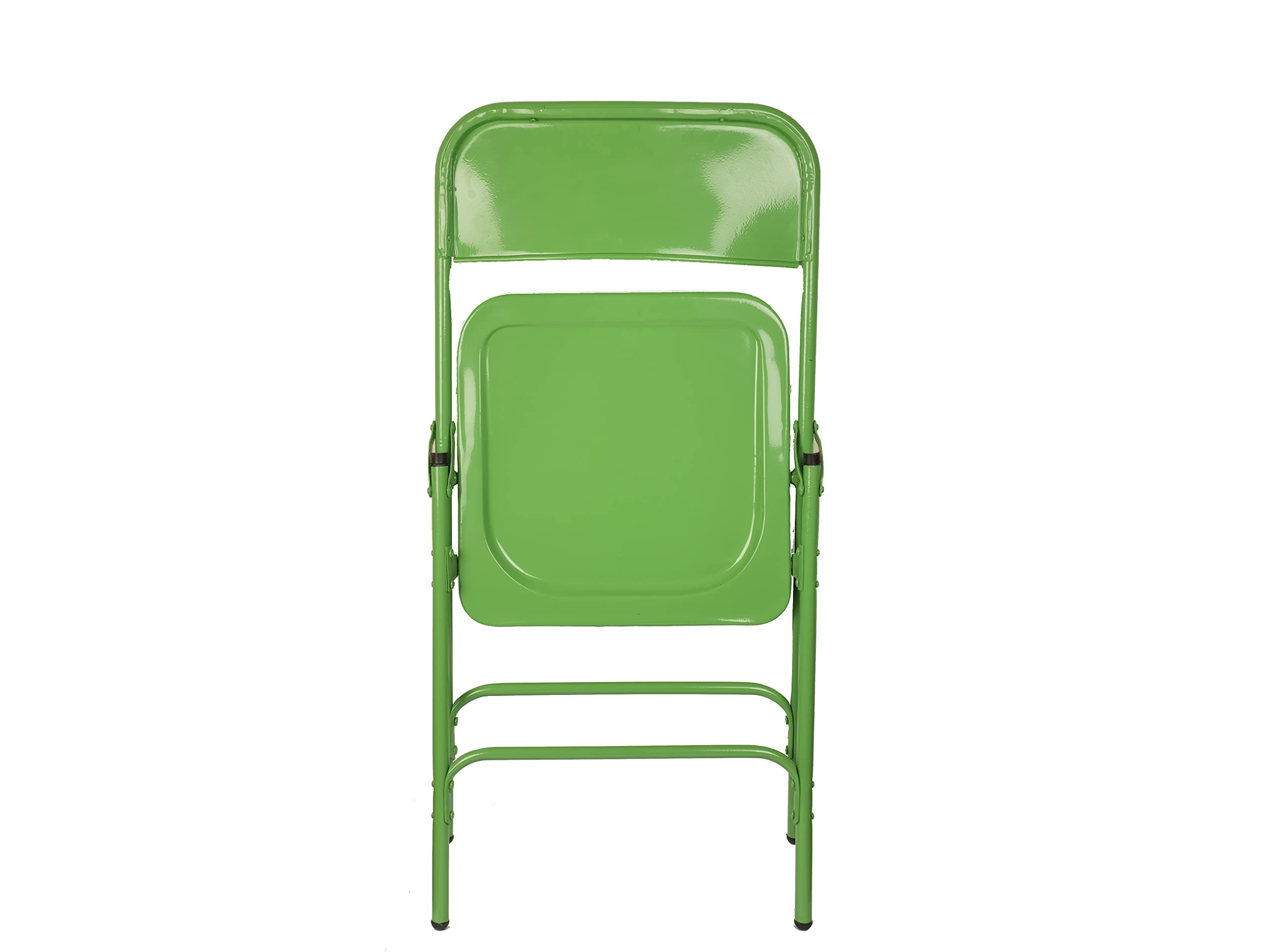 Grandwill Carbon Steel Trendy Folding Chair For Home/Study Chair And Restaurant Chair (Green) 3