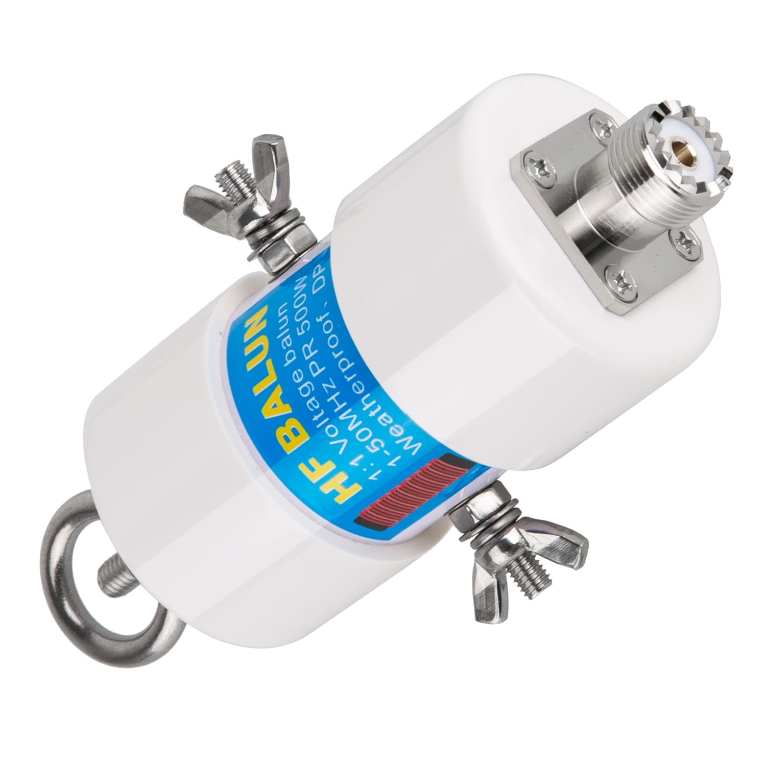 1:1 Mini Balun consumentenelektronica voor HF-kortegolfantenne - geschikt voor QRP-stations en meubels buiten