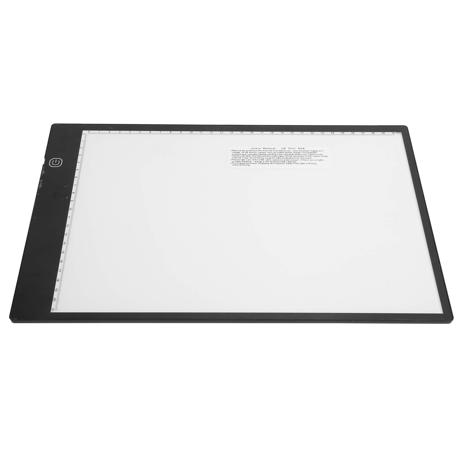 Boîte à lumière LED portable A4, tableau de dessin de traçage à luminosité réglable sur 3 niveaux, tablette de copie alimentée par USB pour artistes, enfants, graffiti et