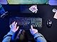 Trust Gaming GXT 110 Felox Wiederaufladbare Kabellose Gaming-Maus, 80 Stunden Akkulaufzeit, 800-4800 DPI, LED-Beleuchtung, 6 Tasten, Wireless Mouse für PC, Laptop, Computer, Windows – Schwarz