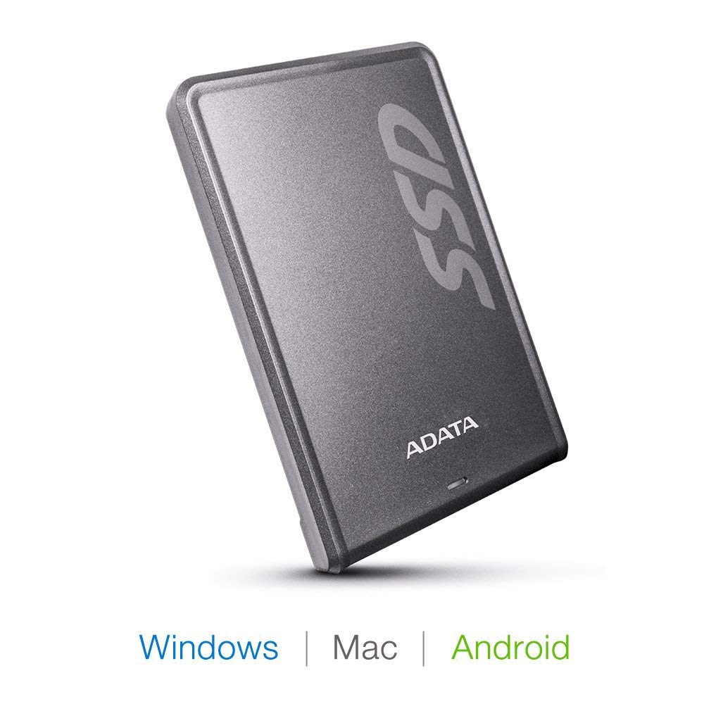 ADATA SV620H External Solid State Drive with 256GB Memory Storage