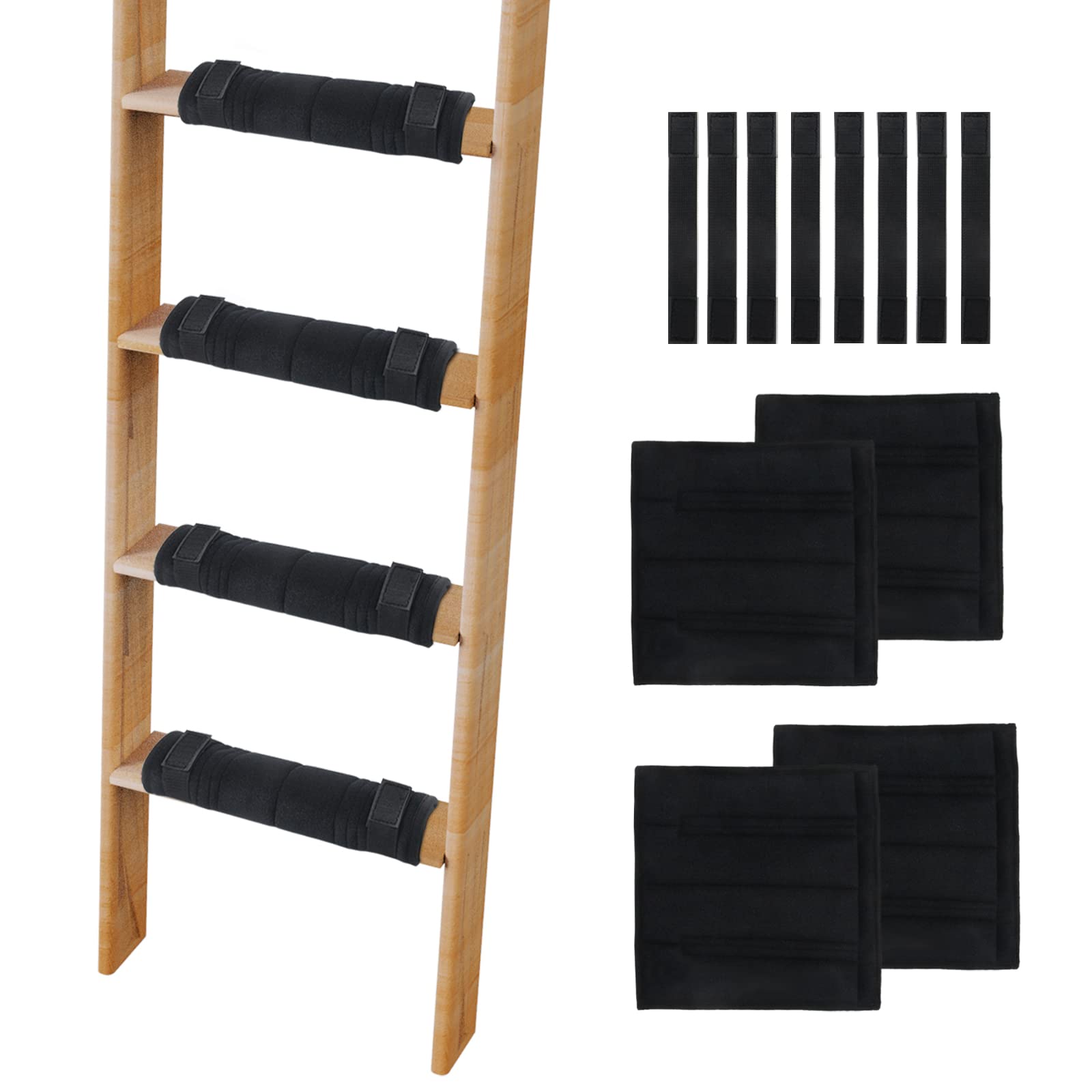 Operitacx Anti-Rutsch Leiterauflagen Für Etagenbetten - Weiche Stufenpolster Selbstklebend