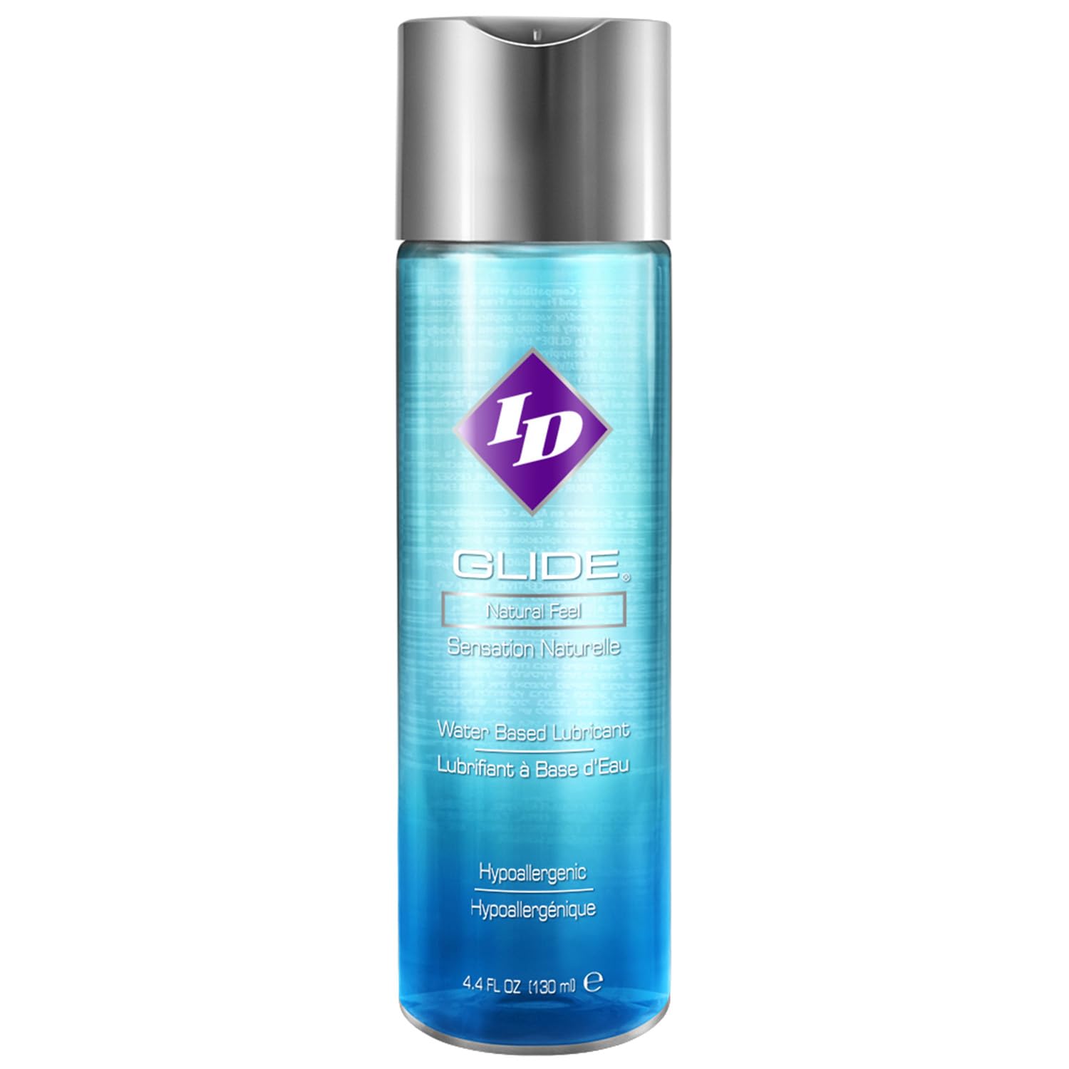 ID Glide 4.4 fl oz Lube, Water Based Personal Lubricant for Couples Women and Men’s Pleasure, Sex Lube to Enhance Natural Feeling, Made in USA by ID Lubricants