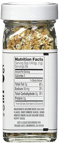 Miniatura 5 de Trader Joes EVERYTHING BUT THE BAGELsazonadora de Bagel de ajonjolí 23 onzas Paquete de 1 pieza Básico