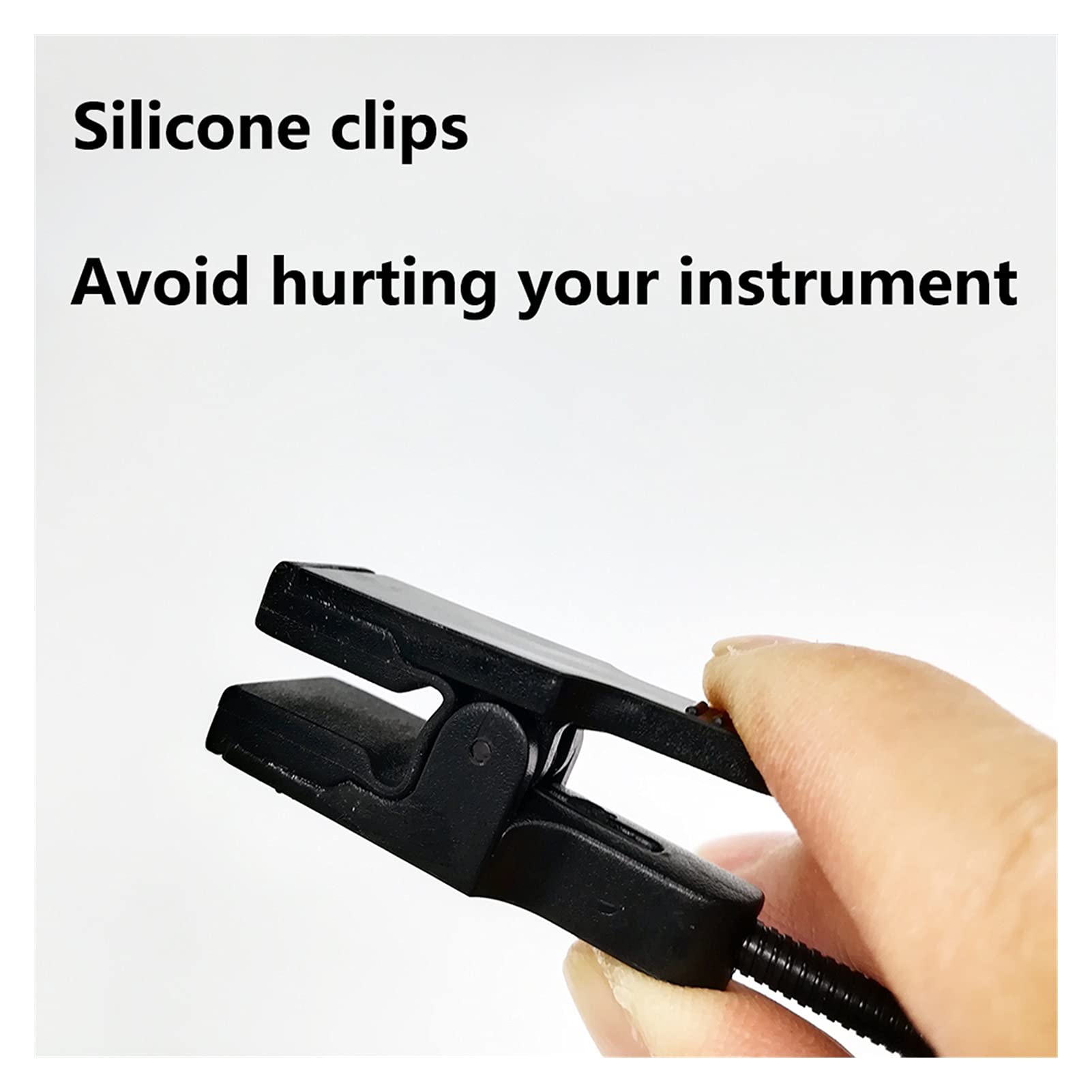 mikrofon Uchwyt mikrofonu saksofonowego Profesjonalny do instrumentu wiatru MIC Mount Trwałe Mikrofon Mikrofon Mini Mini