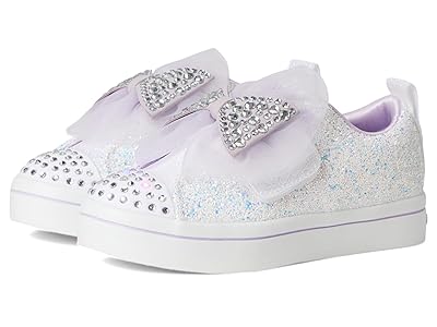 SKECHERS KIDS Twi-Lites 2.0 314382L (Little Kid) Girls Shoes White : 13.5 Little Kid M, Canvas/Cotton/Rubber