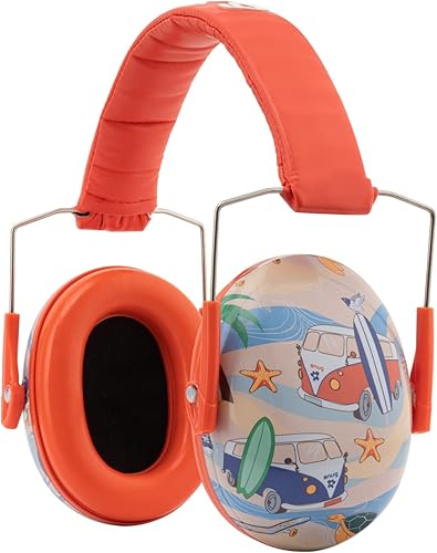 Vista 64 de Snug Kids - Protección de oídos para niños, orejeras con cancelación de ruido, audífonos a prueba de sonido para niños pequeños, niños y adultos Agua