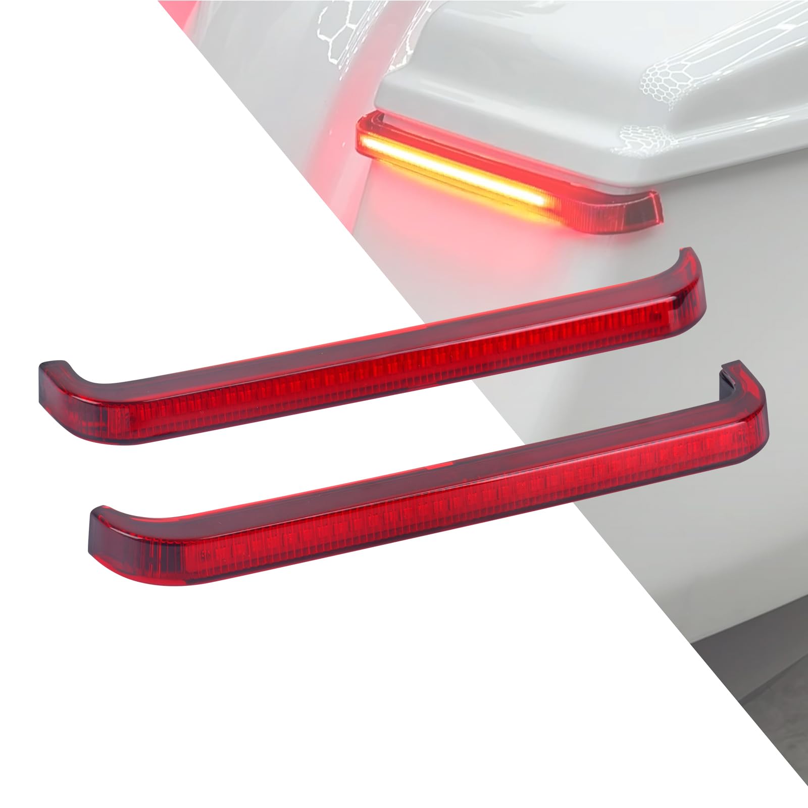 Saddlebag Tail Lights Fit for Harley Touring 2023.5-2025