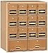 Salsbury Industries 2014RL Mailbox, 14 Doors, Rear Loading, Brass
