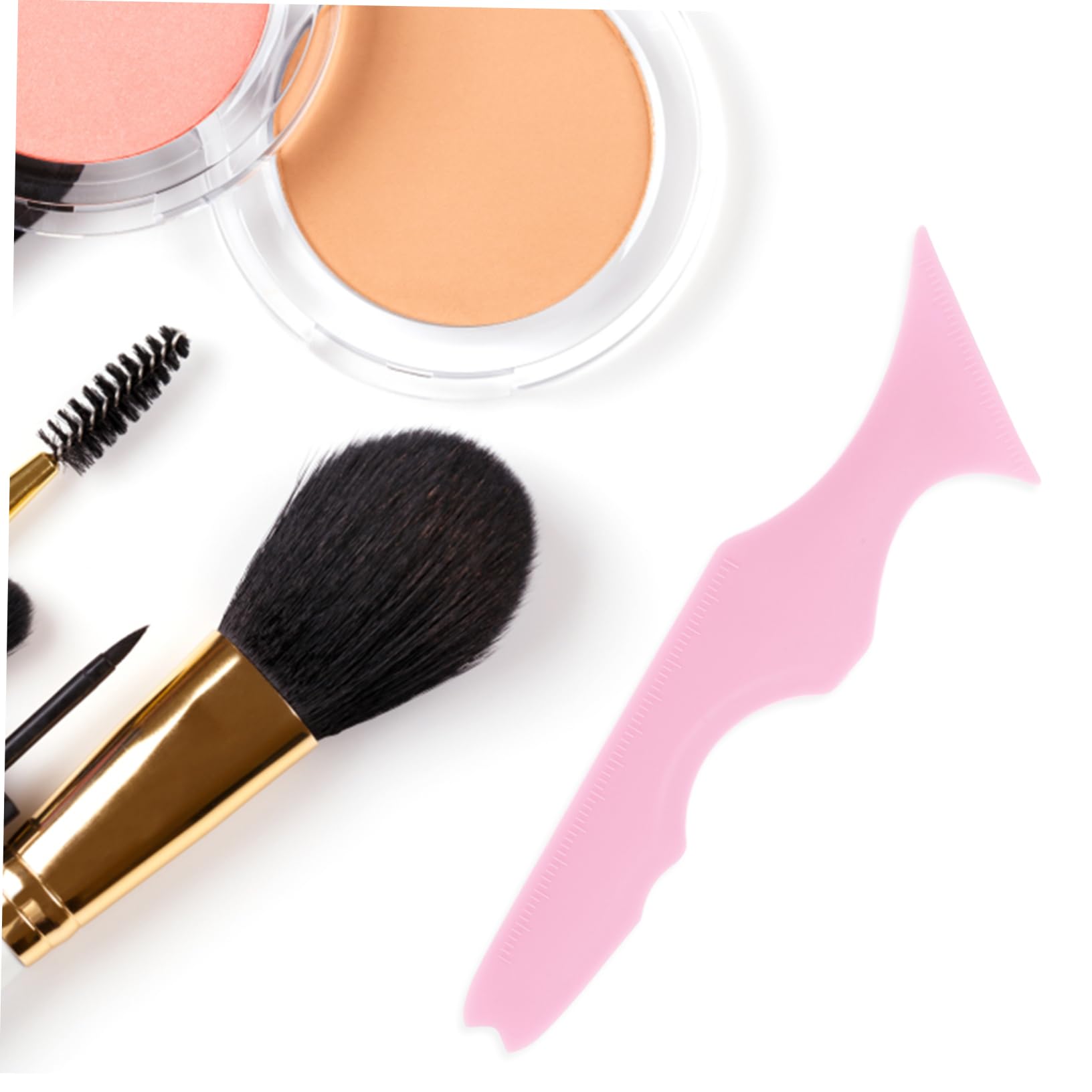 POPETPOP 5piezas Aplicador De Delineador De Ojos De Silicona Herramienta De Maquillaje Para Principiantes Ayuda Para Maquillaje De Pestañas y Labios Fácil De Limpiar y Usar