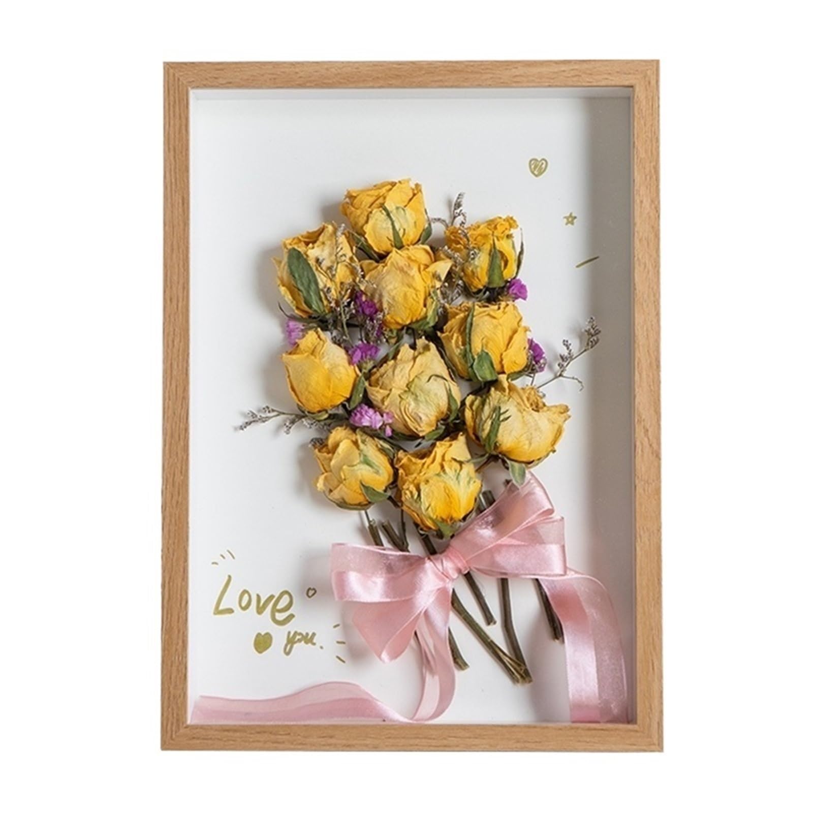 Shadow Box Display, Box Frames, Wooden Shadow Frame Multicolor Multiple Sizes(Wood Color,8in 15.2x20.3cm)