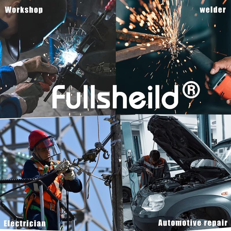 Image of Fullsheild Reversible Welding Cap Protective FR Welder Hat for Men, 7 3 /8 | Flame Resistant CAT 2, Paisley hat for Women, Cotton Soft Helmet Linner While Welding, Multicolors: Black, Brown and Blue