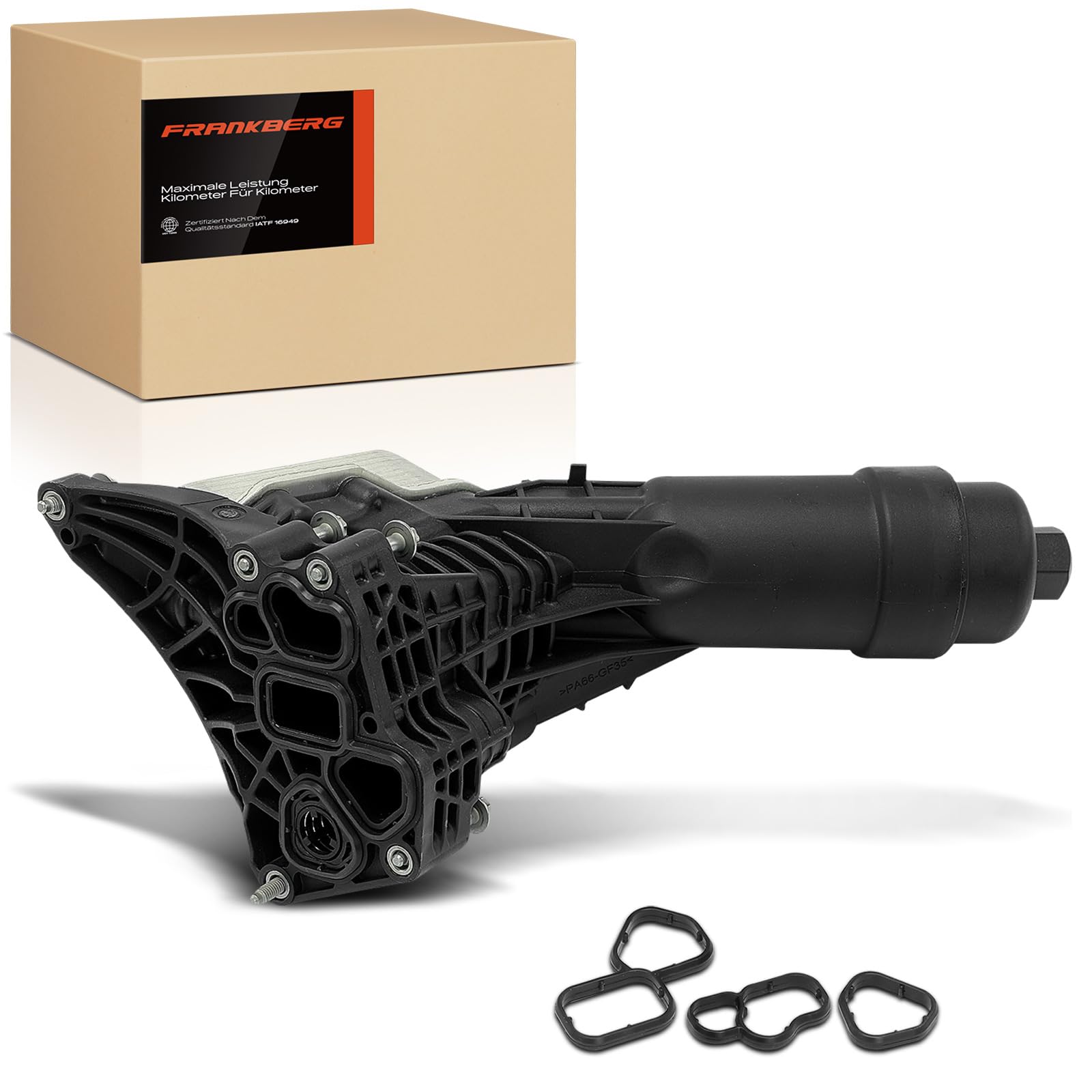 Frankberg Ölkühler Motoröl Kompatibel mit 3er G20 G28 G80 320i 2019-2024 5er F90 G30 520i 2017-2023 X3 F97 G01 sDrive20i xDrive20i 2017-2024 Replace# 11428580414