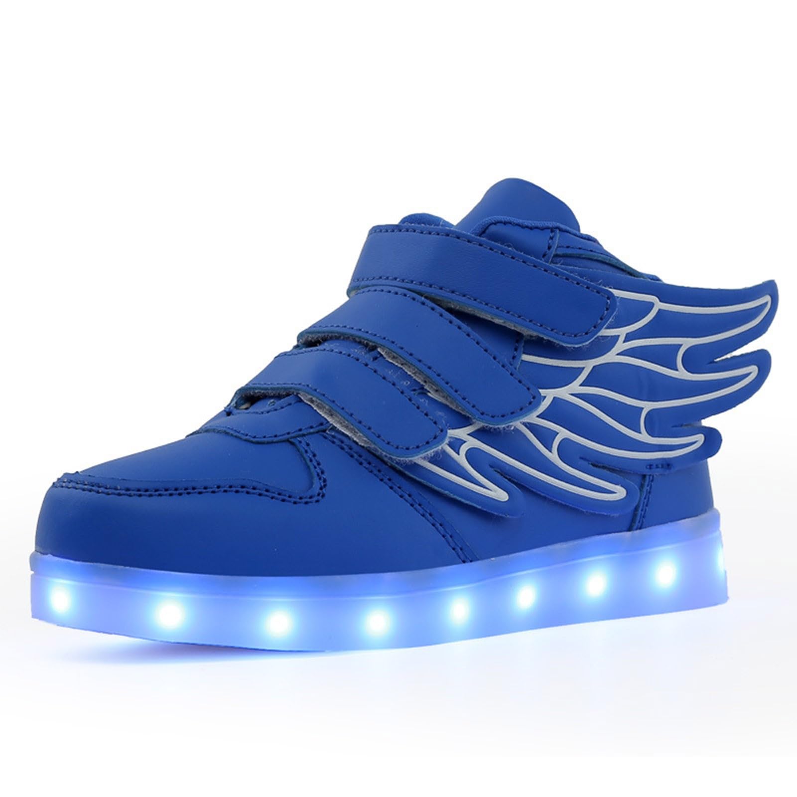 Scarpe luminose Ragazzi e Ragazze LED Scarpe Alte Scarpe da Ginnastica lampeggiante USB Ricaricabile Traspirante Antiscivolo Sport All'aperto Scarpe da Corsa