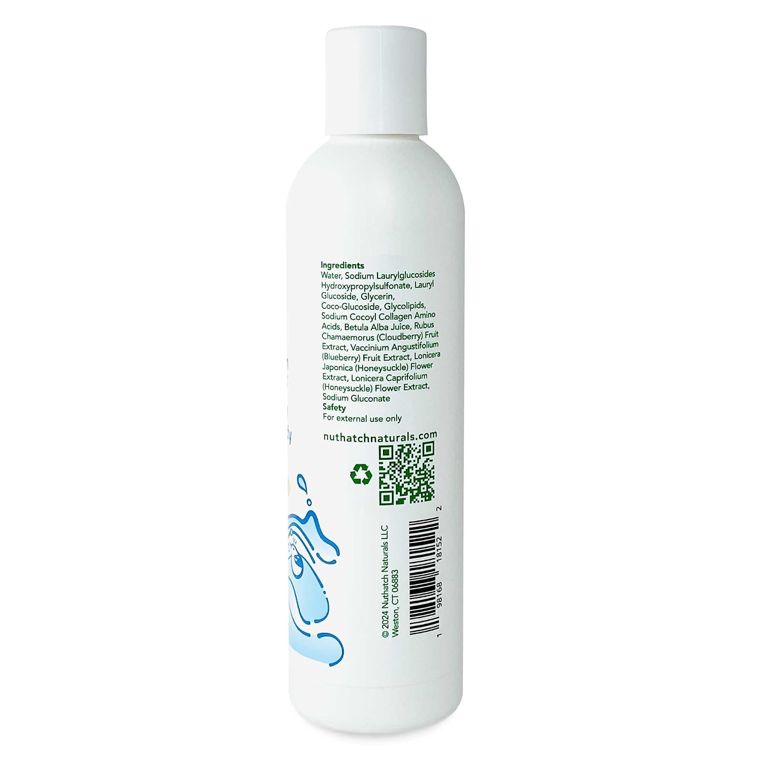 Everyday Face & Body Wash for Kids - Gentle, Plant Based, Non-Toxic, Hypoallergenic Cleansing Sensitive Skin Care for Kids