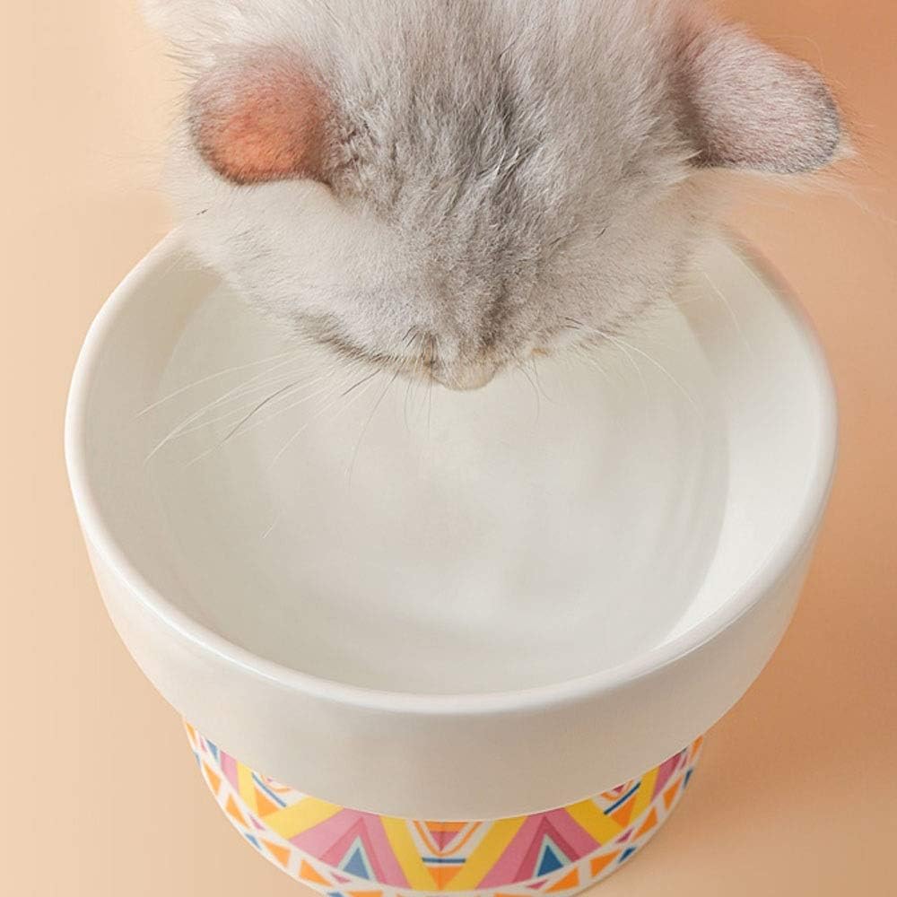 SOYDAN ペット椀 ペットボール/ペットユニバーサル/セラミック/スリップとスリップ滑り止め、犬の餌やりや陶磁器のボウル (Co