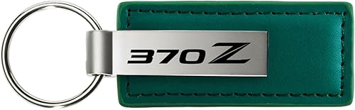 Miniatura 8 de Au-TOMOTIVE GOLD Llavero de cuero rectangular para Nissan 370Z