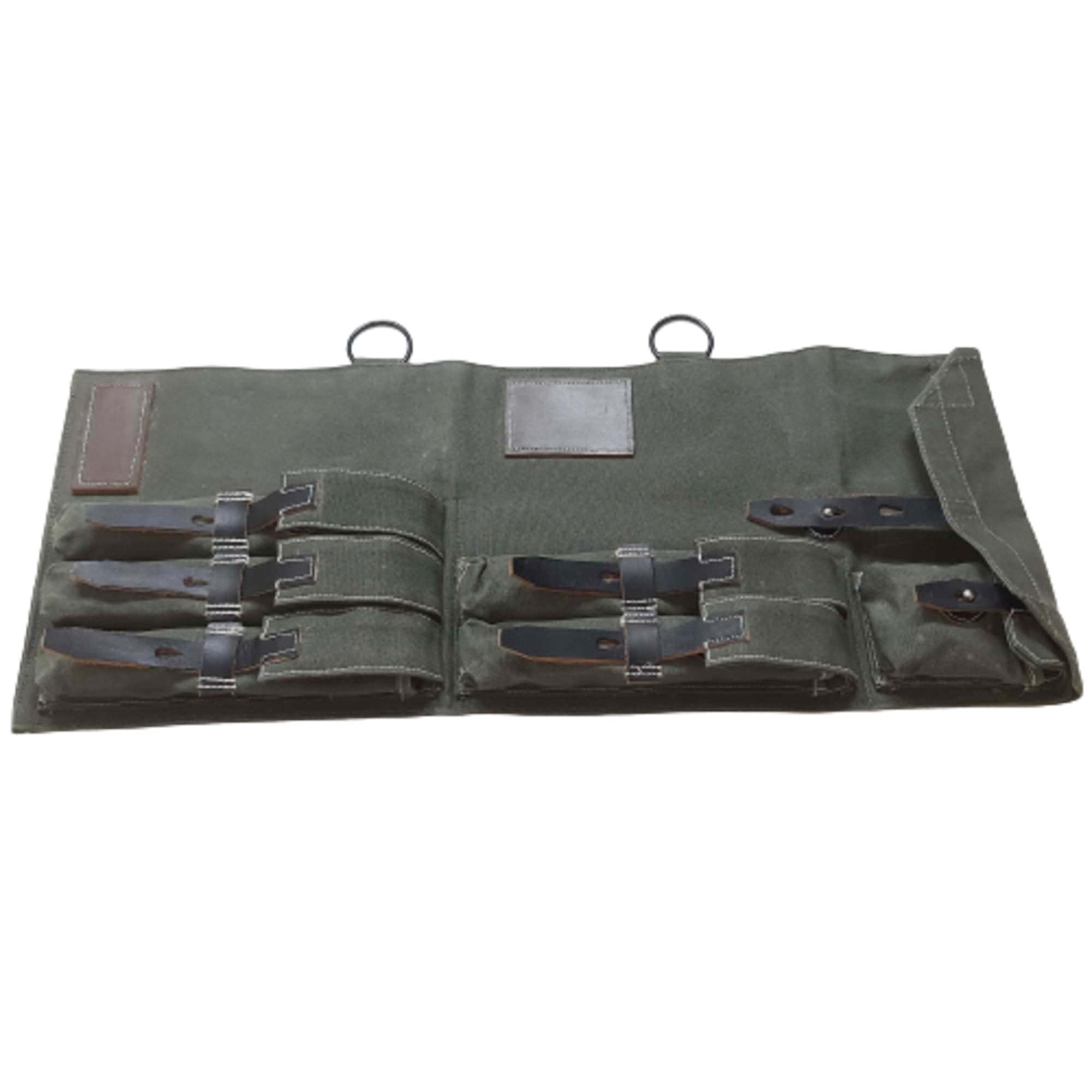 warreplica German WWII MP 40/MP40 SMG Canvas & Leather Carry Case, MP40 Schmeisser