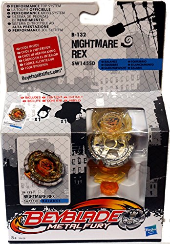 Beyblade - 39628 - Figurine - Metal Fury - Nightmare Rex