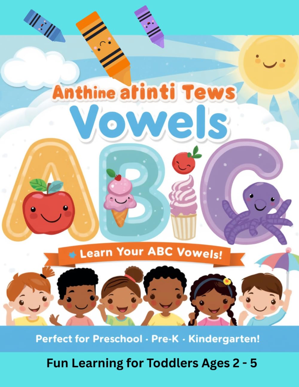 My First Vowel Book: Learn • Trace • Color • Practice