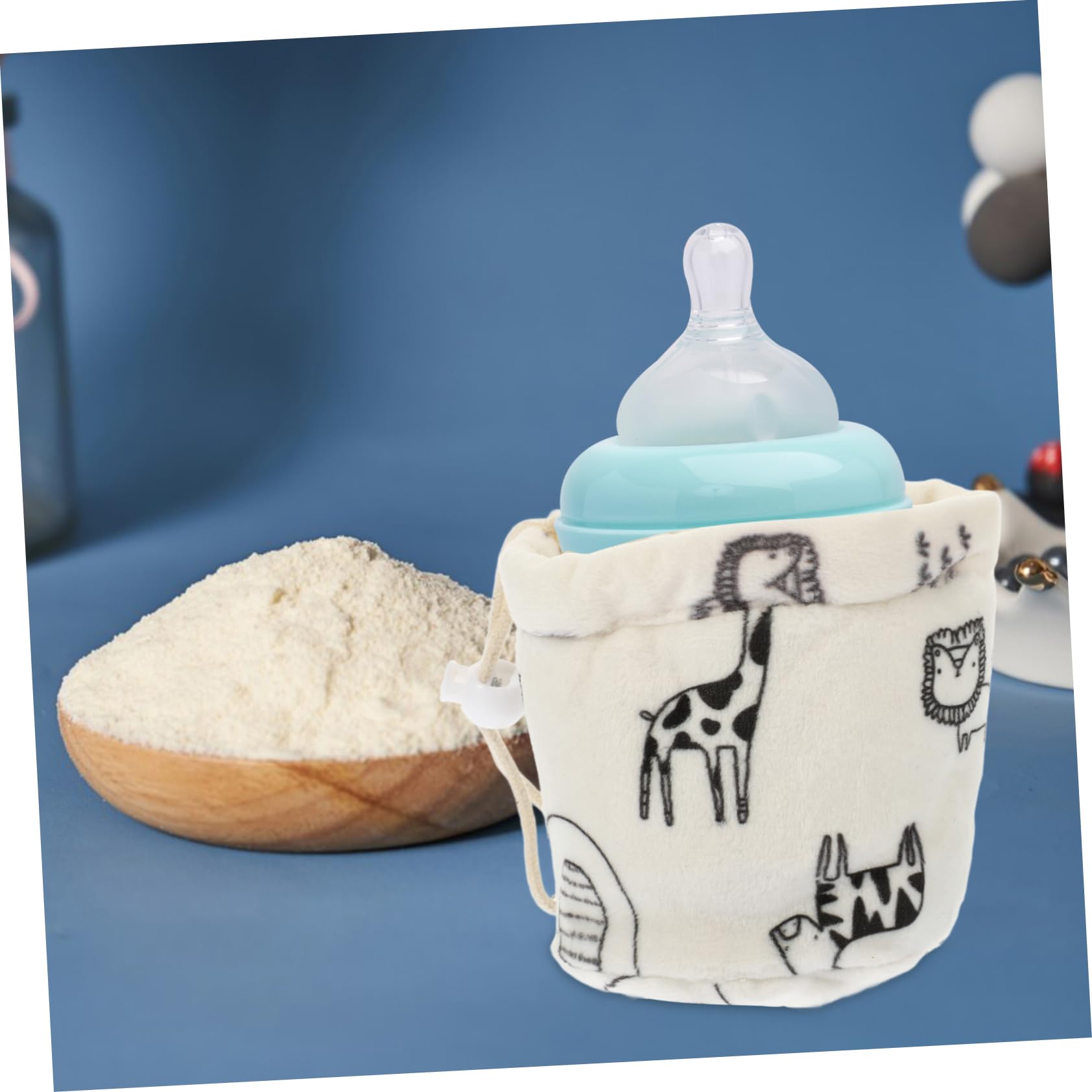 Abaodam 3 Set Di Biberon Per Neonati Borsa Termica Per Biberon Adorabile Custodia Decorativa Per Lalimentazione Dei Neonati 2 Pezzi * 3