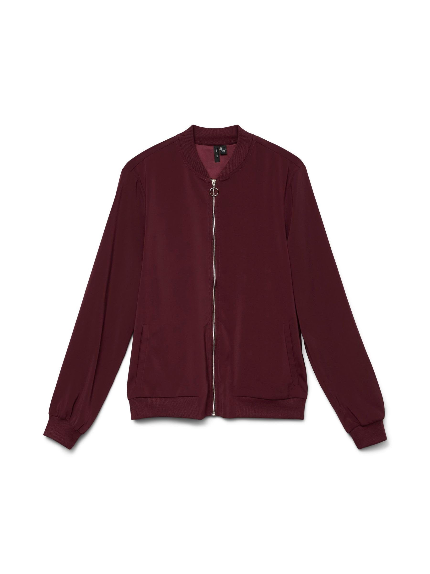 VERO MODA Women's Vmcoco L/S Bomber Ga Noos Jacket, Winetasting, S