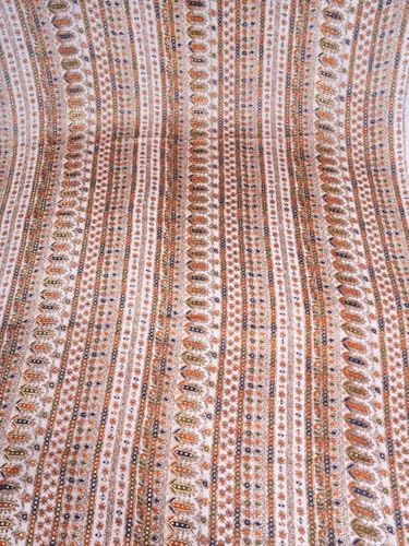 JG JAI GOVINDAM Women's Chinon Dupatta Soft Lightweight Ethnic Dupatta for Suit, Kurti, Lehenga Party Wear Dupatta's for Women Dress Dupattas (1, Off-white/Grey, 2.2 Mtr)3