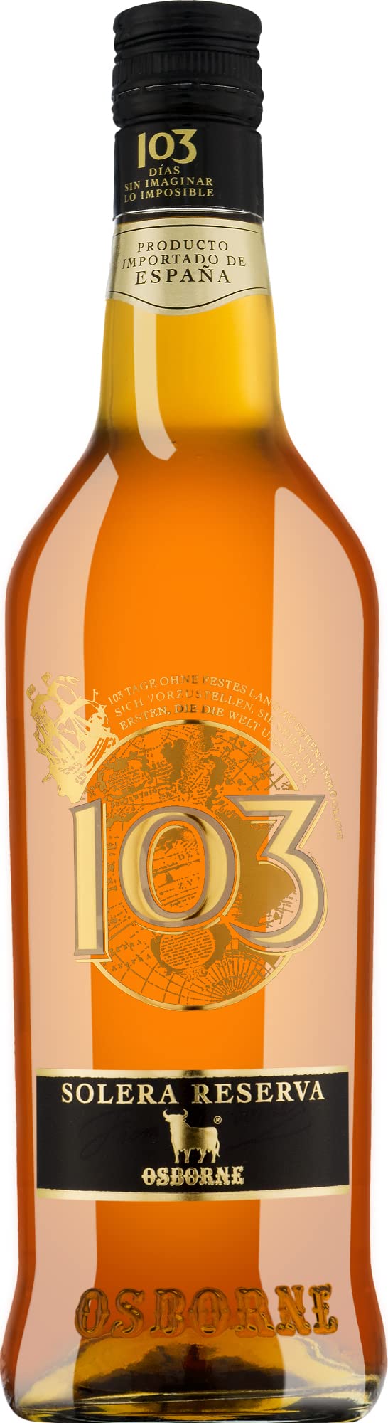 103 etiqueta negra