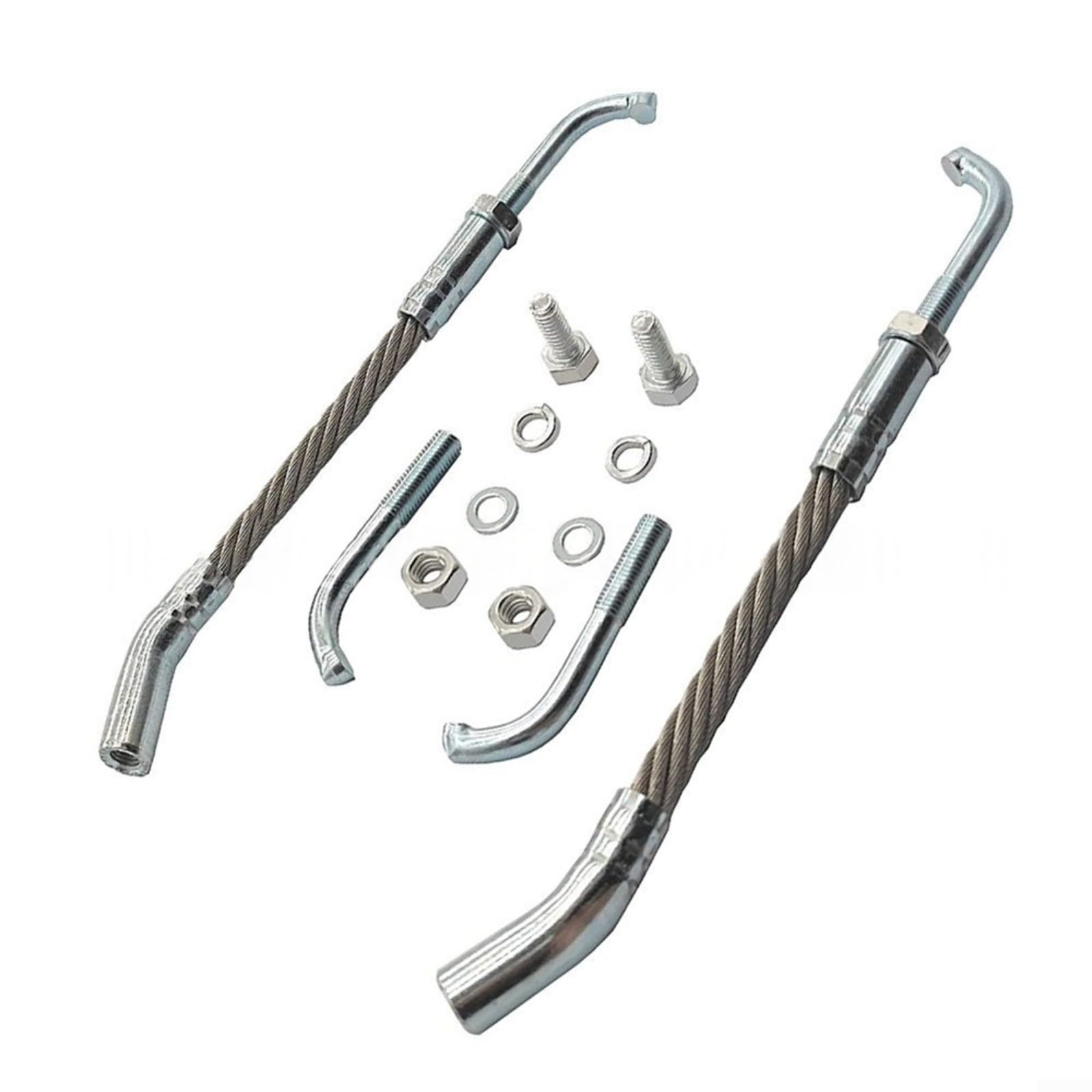 Rascadores del hielo de la moto de nieve, acero galvanizado con las extremidades del carburo, para el modelo 1201-DF
