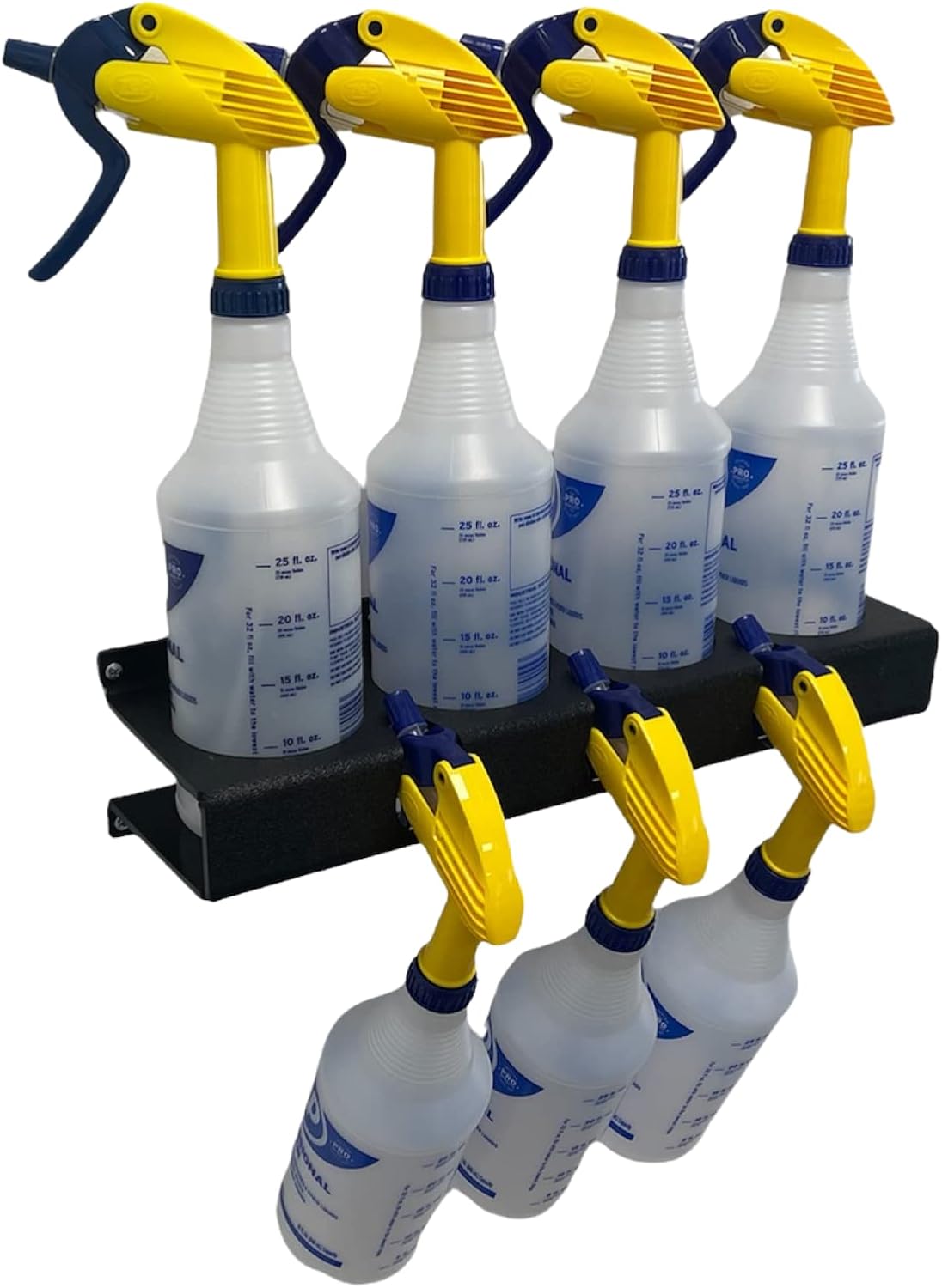 BEHRENGR Spray Bottle Storage Rack Wall Mountable Heavy Duty