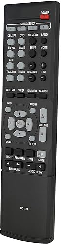 Reemplazo RC-1170 Receptor AV Control Remoto Compatible para Denon AVR-1513, DHT-1513BA AVR-1612 AVR-1622 Sistema