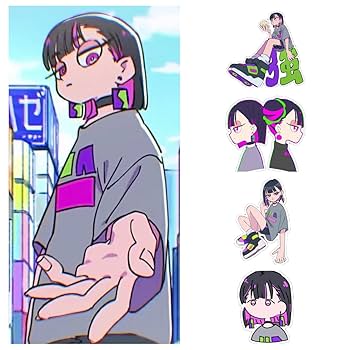 Amazon.co.jp: 車ステッカー ずっと真夜中でいいのに アニメ 痛