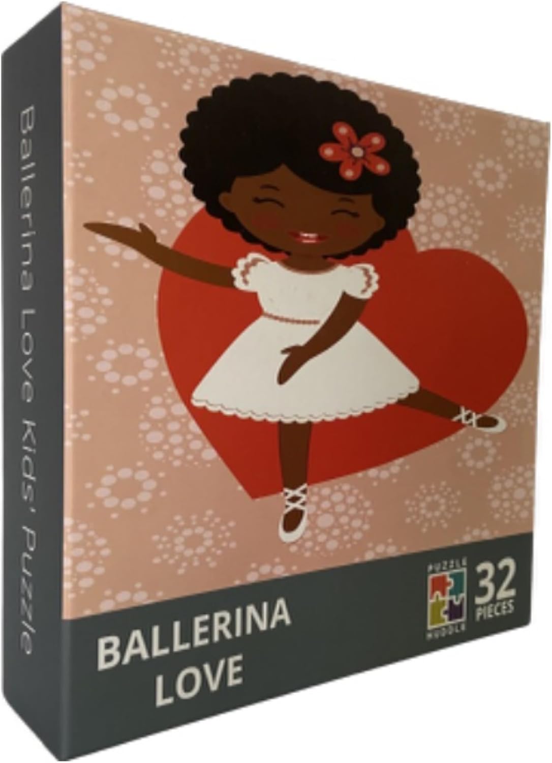 Puzzle Huddle, Ballerina Love Floor Puzzle, 23in x 32in, 32