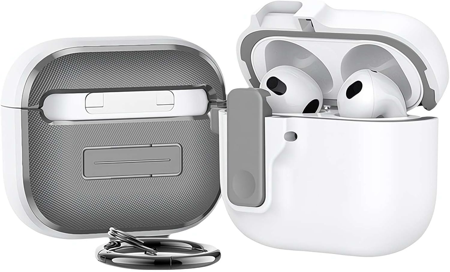 for Airpods 4 Earphone Protective Case with Lock and