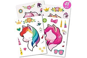 Mocoosy Make a Unicorn Stickers for Kids