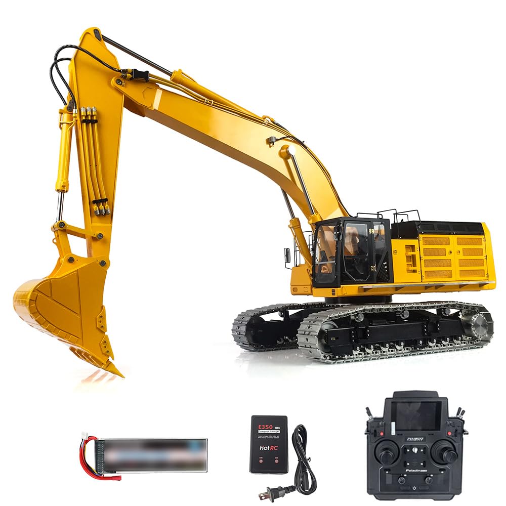 Lesu Carter 374 374F 1/14 RTR Rc Hydraulic Excavator Metal